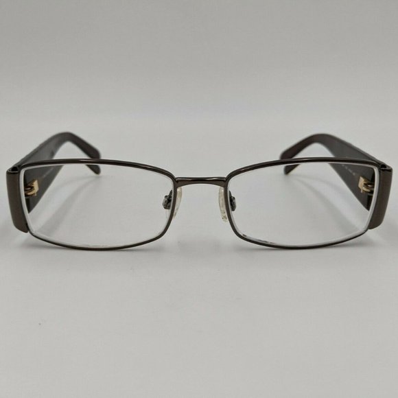 Burberry brown acetate eyeglasses frame‎ & case B1064 51/16 130 Italy - Picture 3 of 12